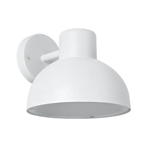 ^ПЯСЪЧНО БЯЛА СТЕННА ЛАМПА BERO 1XE27 MAX.10W LED IP44 С ОПАЛ PC ДИФУЗЕР