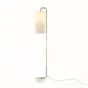 FLOOR LUMINAIRE 1XE27 OSAKA GOLD METAL+WHITE SHADE-MARBLE IP20 26,5X23XH160CM - изображение 4