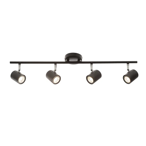 SPOTLIGHT IIII BLACK MATT 4ΧGU10 ORFEAS