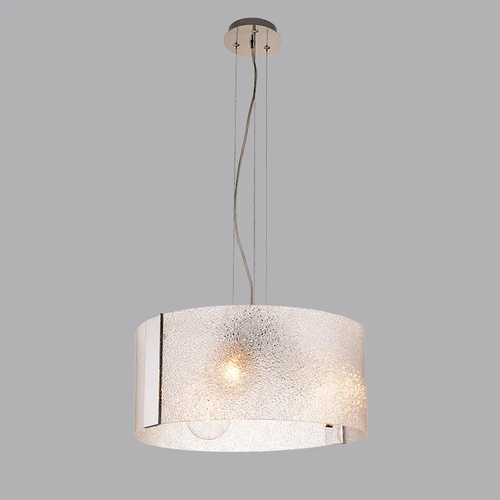 PENDANT GLASS D45CM 3XE27 DIONE