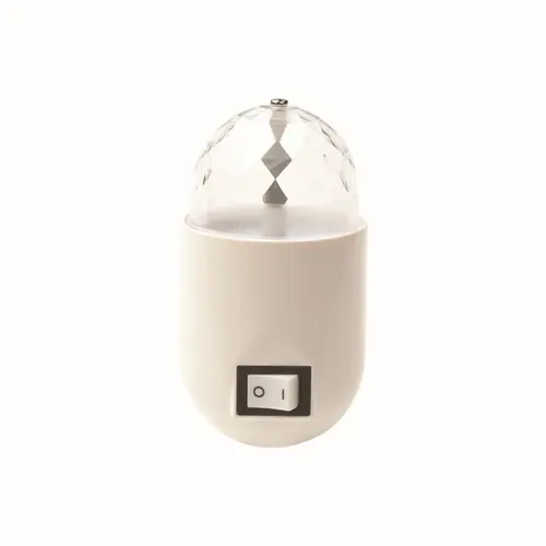 LED ΜΙΝΙ DISCO BALL SOCKET 3W RGB WHITE PLASTIC 230V IP20 - изображение 4
