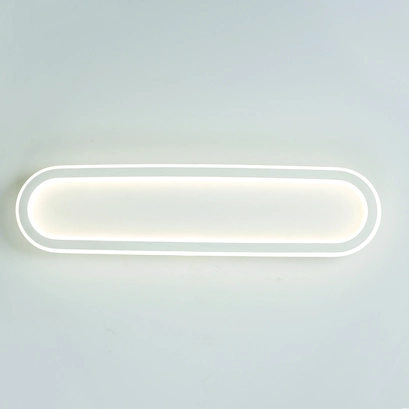 ПЛАФОН LED 33W ДИМИРУЕМ CCT 3300LM SOLO МЕТАЛ БЯЛ IP20 57X14X6CM