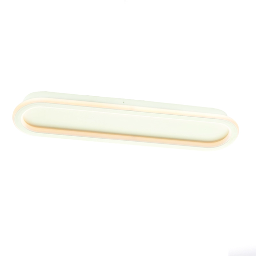 ПЛАФОН LED 33W ДИМИРУЕМ CCT 3300LM SOLO МЕТАЛ БЯЛ IP20 57X14X6CM