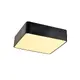 ПЛАФОН LED 40W 4000LM CCT ЧЕРЕН МЕТАЛ 48X48XH13CM EMERY