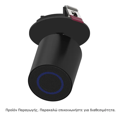 BLUETOOTH ГОВОРИТЕЛ ЗА ВГРАЖДАНЕ 10W AC 230V ЧЕРЕН, Φ64X75MM
