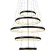 ПЕНДЕЛ LED 80W 6400LM CCT IP20 ЧЕРЕН МЕТАЛ+АКРИЛ