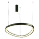 ПЕНДЕЛ LED 33W CCT 3000LM HARMONY ЧЕРЕН АЛУМИНИЙ IP20 D42XH120CM