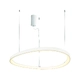 ПЕНДЕЛ LED 33W CCT 3000LM HARMONY БЯЛ АЛУМИНИЙ IP20 D42XH120CM - изображение 2