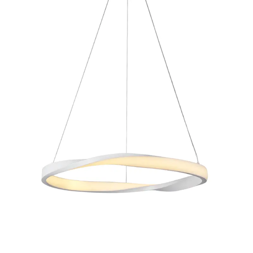 ПЕНДЕЛ LED 32W 2500LM CCT IP20 БЯЛ МЕТАЛ+АКРИЛ