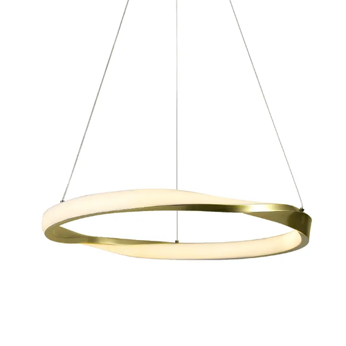 ПЕНДЕЛ LED 42W 3300LM CCT IP20 ЗЛАТИСТ МЕТАЛ+АКРИЛ