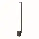 FLOOR LIGHTING LED 35W 3000K 2800LM AELIA BLACK METAL IP20 20,5X14XH150CM - изображение 4