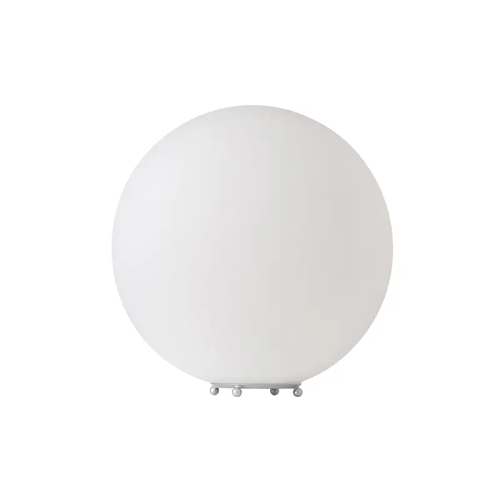 ПОДОВА ЛАМПА  1ΧΕ27 БЯЛО СТЪКЛО +ПЛАСТМАСОВО Φ35ΧΗ35CM LUNA