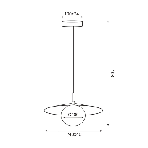 ПЕНДЕЛ 1XG9 ЗЛАТИСТ МЕТАЛ БЯЛ PVC АБАЖУР D100mm GLOBIE - изображение 2