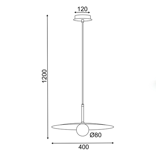 ^PENDANT L/F 1xG9 AFINAR WHITE METAL + FROSTED GLASS  Φ40Χ120CM - изображение 2