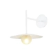 ^WALL L/F 1xG9 AFINAR METAL WHITE + FROSTED GLASS 25Χ28Χ32CM
