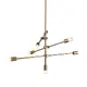 PENDANT 7XE27 METAL BRASS Φ80ΧΗ130CM LUTHER - изображение 4