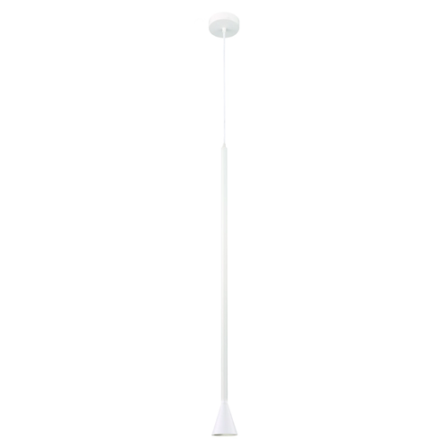 ПЕНДЕЛ 1ΧGU10 CLOUZOT БЯЛ МЕТАЛ IP20 D7,5XD10XH190CM
