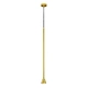 ^PENDANT LUMINAIRE 1ΧGU10 CLOUZOT GOLD METAL IP20 D7,5XD10XH190CM