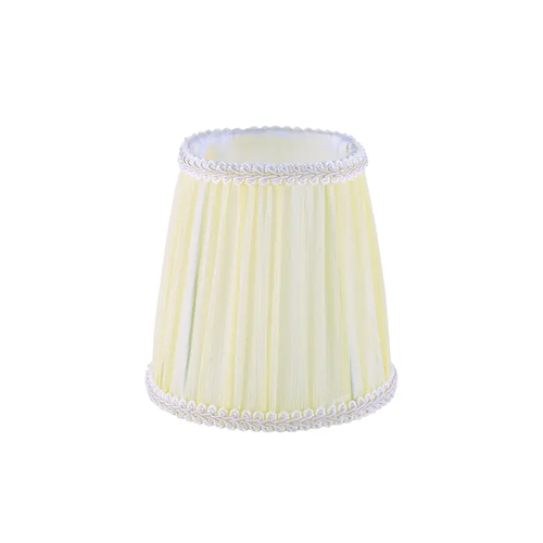 SHADE BEIGE GAUZE WITH PIPING AND BASE FOR E14