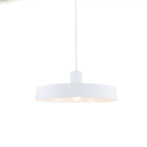 ВИСЯЩА ЛАМПА 1ΧΕ27 БЯЛ МЕТАЛ Φ36ΧΗ120CM DOMENICA