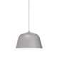 PENDANT 1XE27 METAL GREY Φ40ΧΗ120CM PALLADA