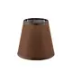 SHADE BROWN LINEN WITH BASE FOR E14