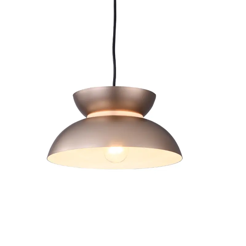 PENDANT 1ΧΕ27 METALIC GOLD BRONZE D29XH120CM AEOLUS