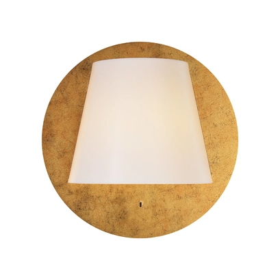 ОСВЕТИТЕЛНО ТЯЛО ЛЕД 5W 3000Κ АНТИКЕ МЕСИНГ MDF+ БЯЛО ПЛАСТМОСОВО Φ25Χ12,5
