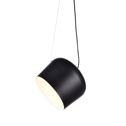 PENDANT 1XE27 METAL BLACK Φ27ΧΗ120CM NOVA