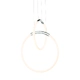ПЕНДЕЛ LED 24W 3000K 1680LM VENUS ХРОМ МЕТАЛ IP20 40X30XH164CM