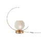 TABLE LUMINAIRE 1ΧΕ27 METAL GOLD + PERLE GLASS Φ35ΧH37.5C IPARELLE