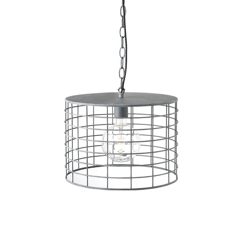 NETTO ПЕНДЕЛ 1ΧΕ27 МЕТАЛ ЦИМЕНТ АБАЖУР Φ23,2ΧΗ120CM DUBLIN