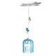 KIDS PENDANT 1XE27 BIRDS LIGHT BLUE 36Χ20ΧΗ80CM FORET