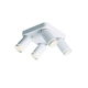 АПЛИК 4XGU10 DIVINO  БЯЛ АЛУМИНИЙ IP20 21X21X13,5CM