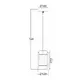 SPRAY GLASS HANGING 1XE14 MANE - изображение 2