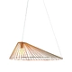 PENDANT LUMINAIRE  1xE27  CAPPELLO GOLD BLACK 60Χ40120CM