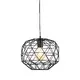 PENDANT 1ΧΕ27 METAL BLACK GRID Φ30ΧΗ130CM ALADDIN - изображение 4