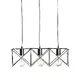 PENDANT METAL BLACK 3ΧE27 ANDY