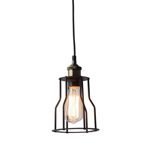SUSPEND 1ΧE27 BLACK METALIC D15CM SOTIS