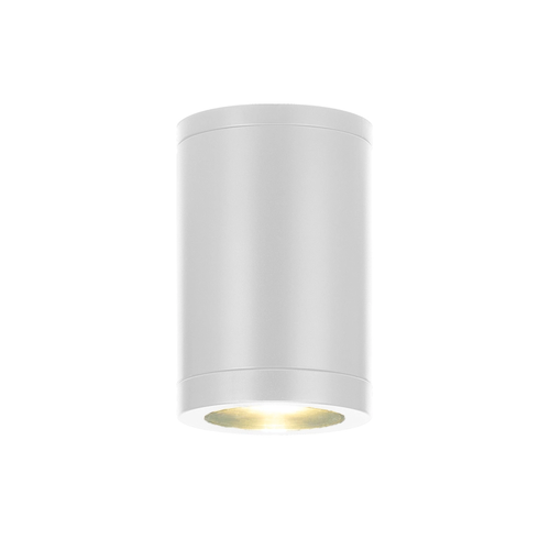 GU10 КРЪГЪЛ ПЛАФОН 230V AC МАТОВО БЯЛО IP65 GU10 MAX.7W
