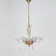 ^PENDANT 6XE14 CLEAR CRYSTAL + GOLD METALΦ54×Η178CM VIOLET