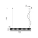 ^ПЕНДЕЛ LED 11W 3000K  1180LM 