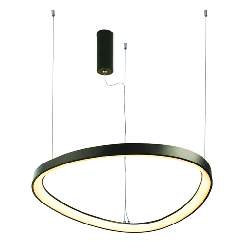 ПЕНДЕЛ LED 36W 3000K 2700LM HARMONY ЧЕРЕН АЛУМИНИЙ IP20 D42XH120CM