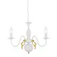 NETTO PENDANT 3XE14 METAL PATINΑ GOLD Φ50ΧH93,5CM VELVET