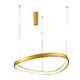 ПЕНДЕЛ LED 36W 3000K 2700LM HARMONY ЗЛАТИСТ АЛУМИНИЙ IP20 D42XH120CM