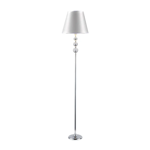 NETTO FLOOR LAMP 1ΧΕ27 ECRU WHITE SHADE EVITA