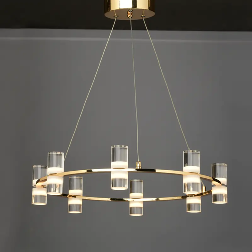 NETTO PENDANT LIGHTING LED2835 32W GOLD ALUMINUM 3000K 2880LM D52XH131.5M IONIAN