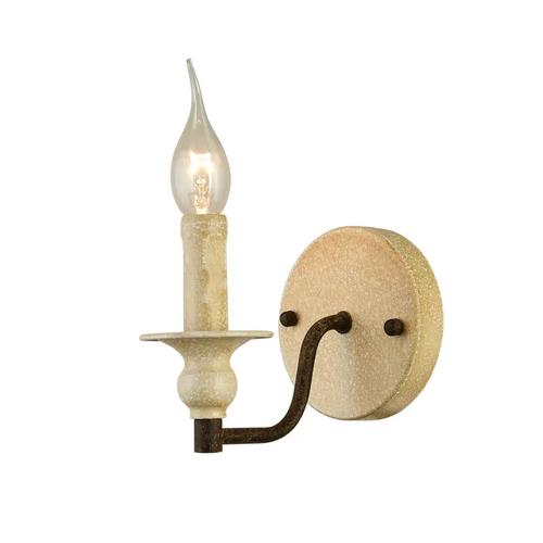 ^WALL MOUNTED LUMINAIRE 1XE14 ANTIQUE/RUST METALLIC 18X12X16CM LYON