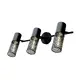 NETTO WALL MOUNTED LUMINAIRE 3XE27 BLACK METAL 58Χ16Χ20CM ALCATRAZ