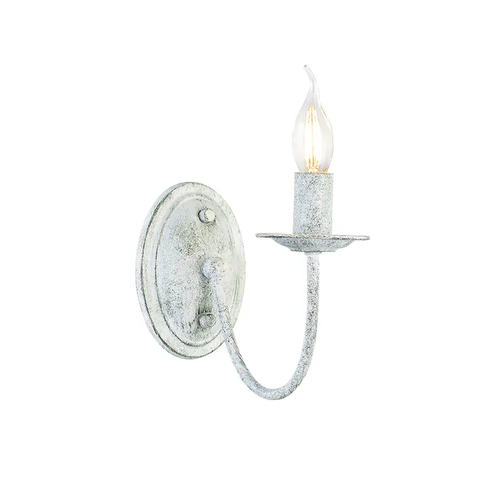 WALL MOUNTED 1XE14 METAL PATINΑ GREEN 25Χ15,5Χ20CM ACCRA
